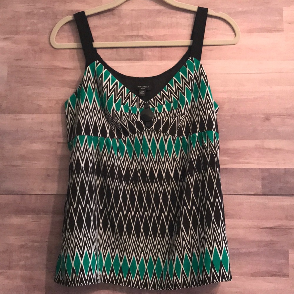Nine West Print Top